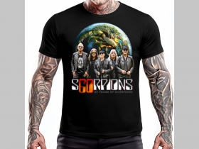 Scorpions - čierne p&aacute;nske tričko 100%bavlna